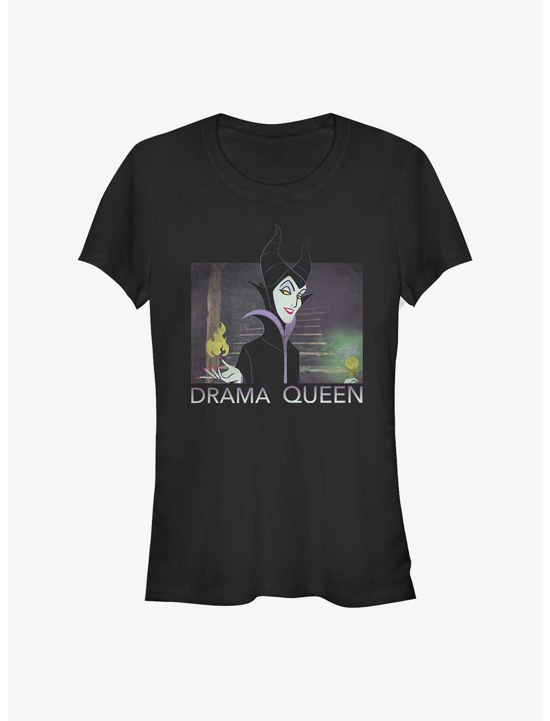 Disney Sleeping Beauty Maleficent Drama Queen Girls T-Shirt