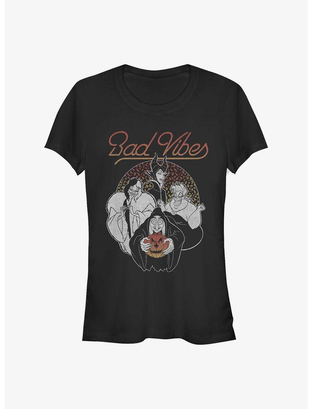 Disney Villains Bad Vibes Girls T-Shirt
