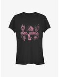 Disney Villains Grunge Vibes Girls T-Shirt