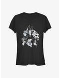 Disney Villains Villain Heads Girls T-Shirt