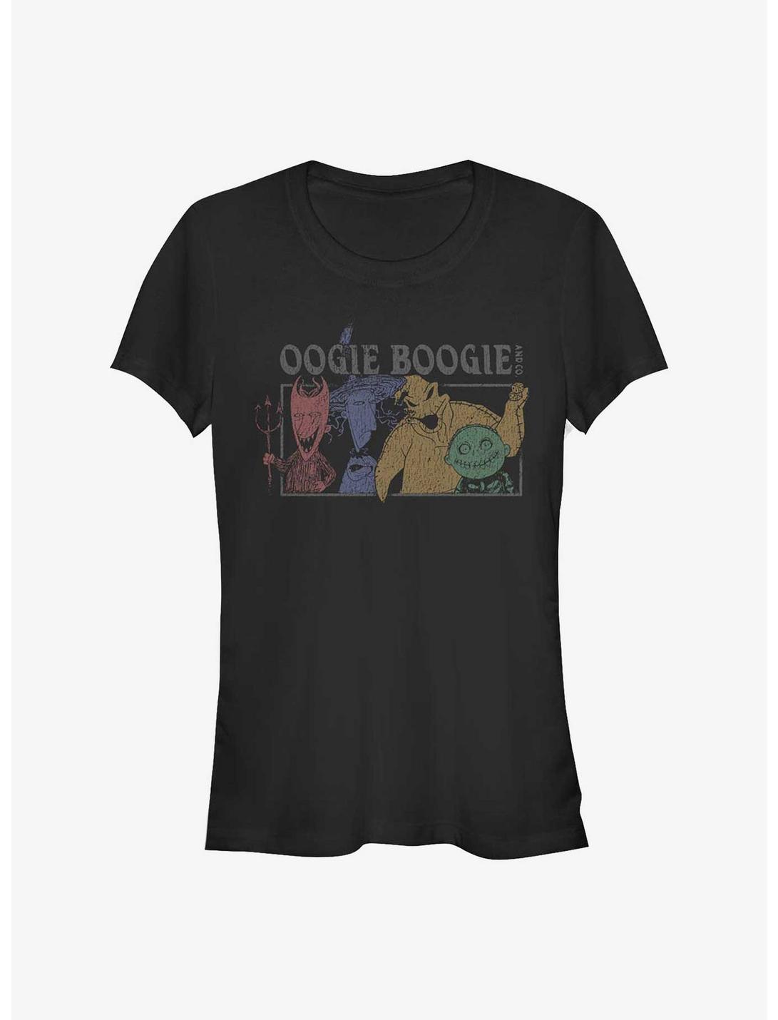 The Nightmare Before Christmas Oogie Boogie Let's Boogie Girls T-Shirt