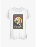 The Nightmare Before Christmas Jack & Sally The Lovers Tarot Girls T-Shirt