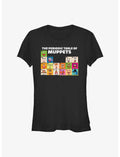 Disney The Muppets Periodic Table Of Muppets Girls T-Shirt