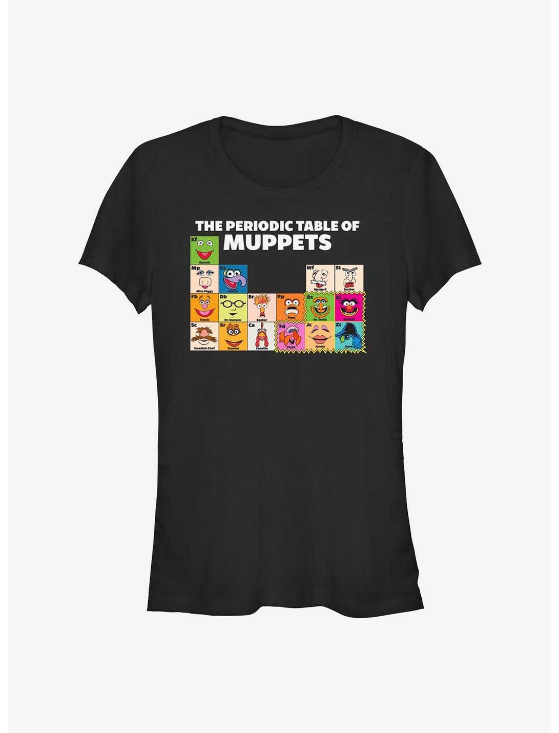 Disney The Muppets Periodic Table Of Muppets Girls T-Shirt