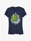 Disney The Muppets Green Christmas Girls T-Shirt