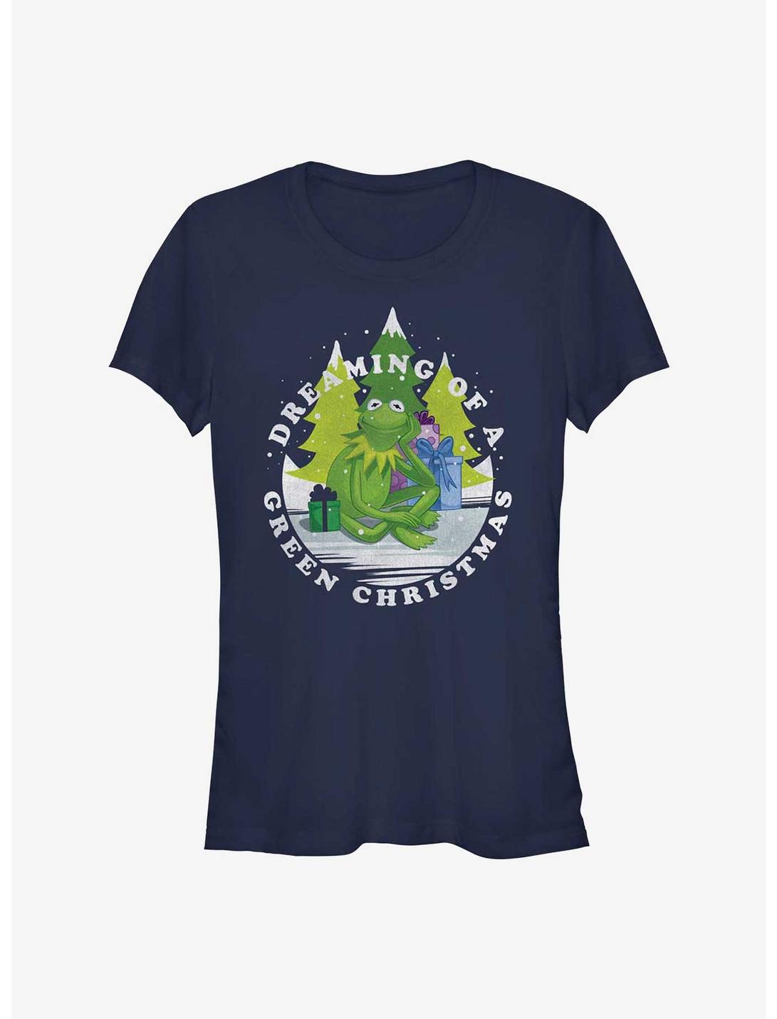 Disney The Muppets Green Christmas Girls T-Shirt