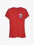 Icee Peeking Pocket - Red