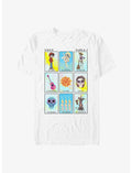 Disney Pixar Coco Character Cards Heavyweight T-Shirt