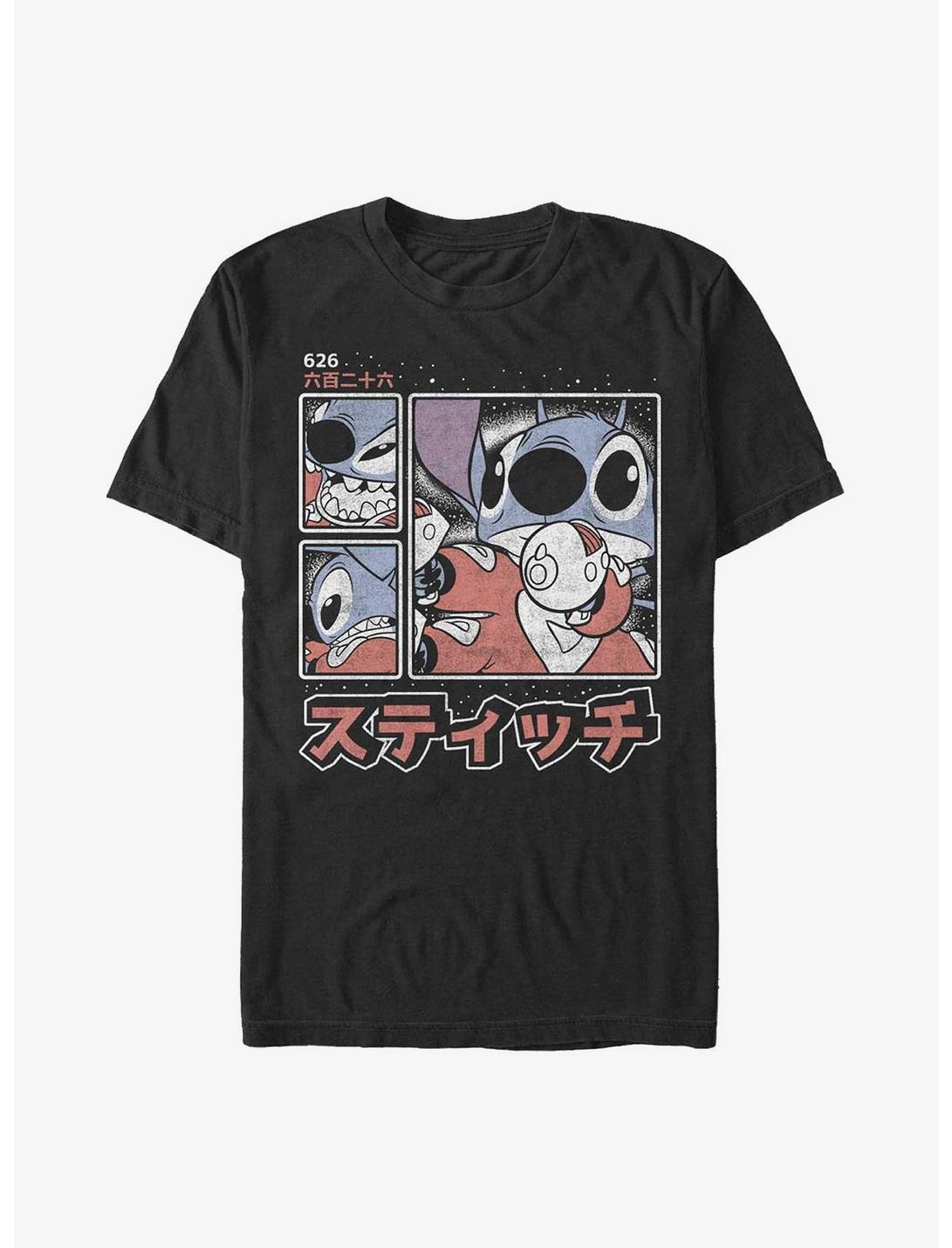 Disney Lilo & Stitch Stitch Kanji Heavyweight T-Shirt