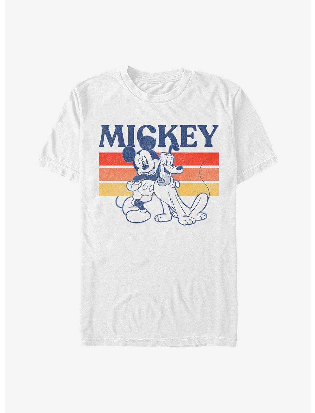 Disney Mickey Mouse & Pluto Retro Squad Heavyweight T-Shirt