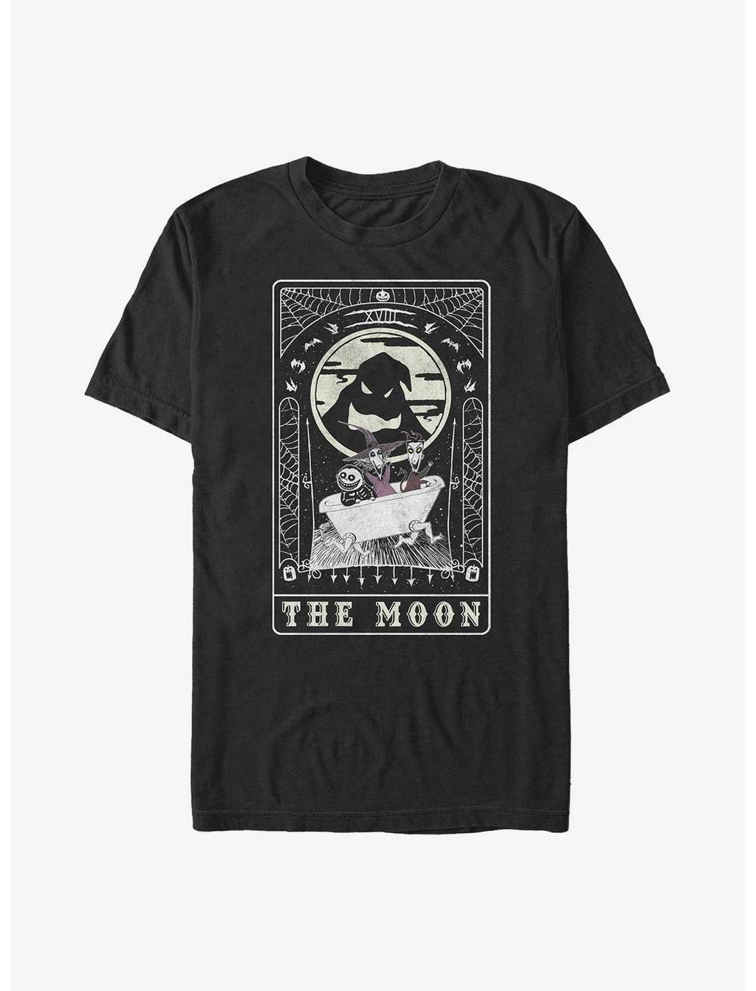The Nightmare Before Christmas Oogie Boogie The Moon Tarot Card Heavyweight T-Shirt