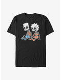 The Simpsons Skeleton Bart and Lisa Heavyweight T-Shirt