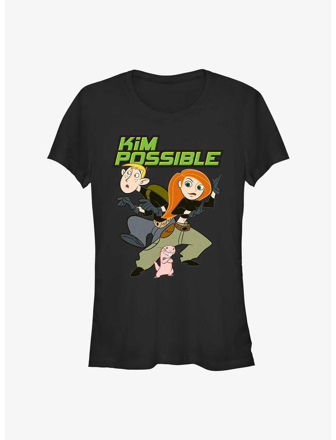 Disney Kim Possible Hero Logo Girl's T-Shirt
