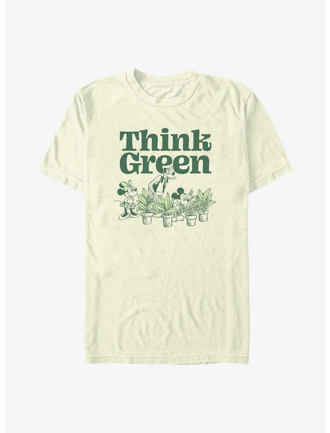 Disney Mickey Mouse Green Thinking T-Shirt