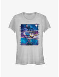 Magic The Gathering Kamigawa: Neon Dynasty Glitchy Panelup Girl's T-Shirt