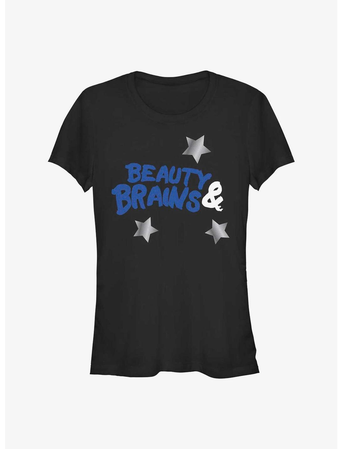 Disney Descendants Beauty And Brains Crown Girls T-Shirt
