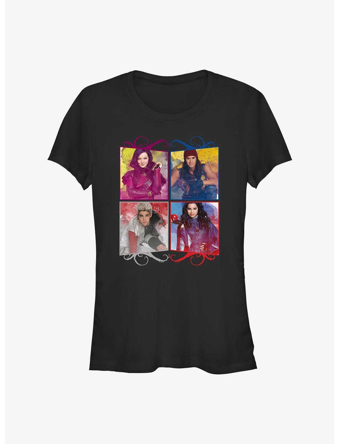 Disney Descendants Four Evil Boxes Girls T-Shirt