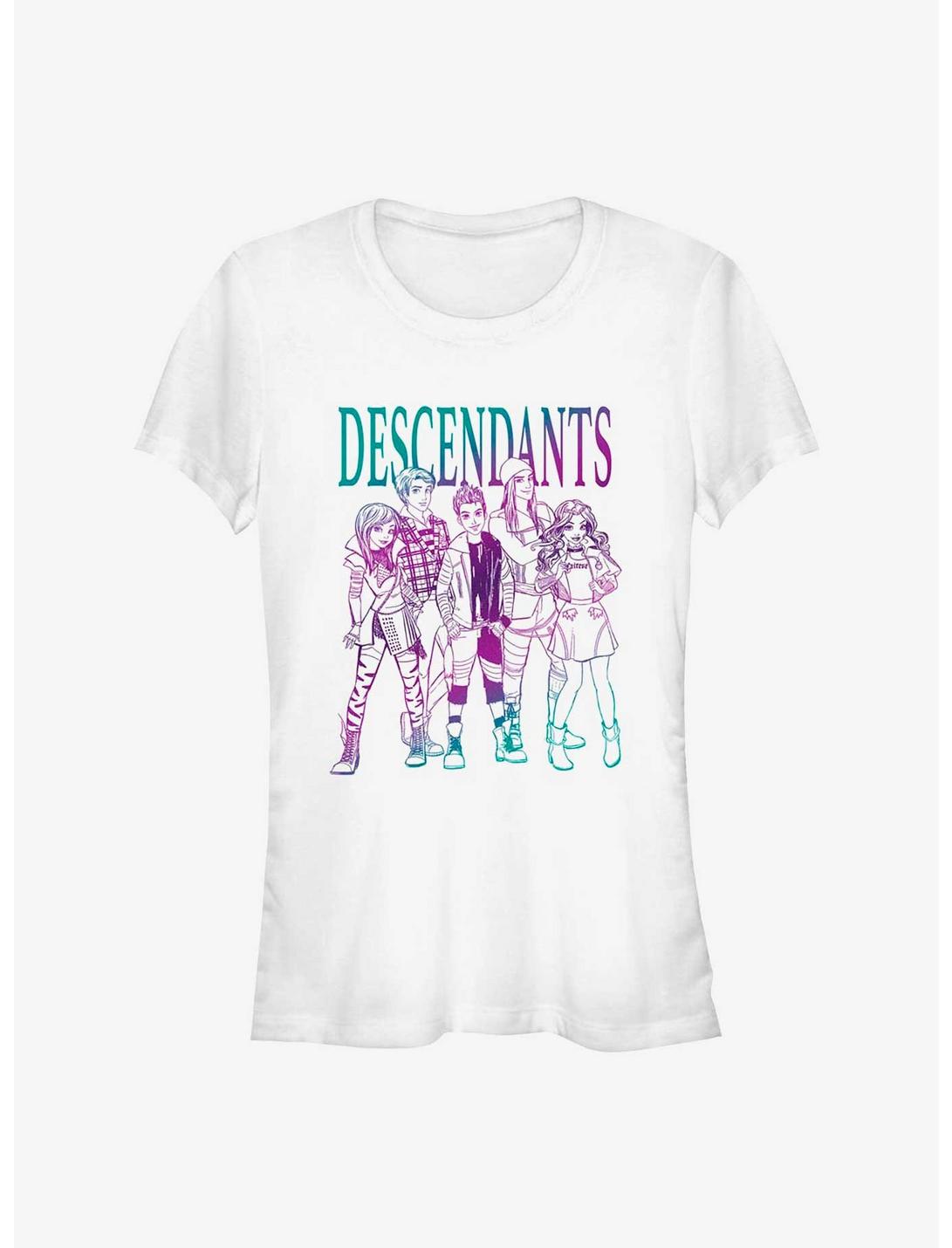 Disney Descendants Sketch Group Girls T-Shirt