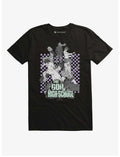 The God of High School Checkered Black T-Shirt