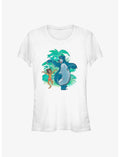 Disney The Jungle Book Baloo Sketch Girls T-Shirt