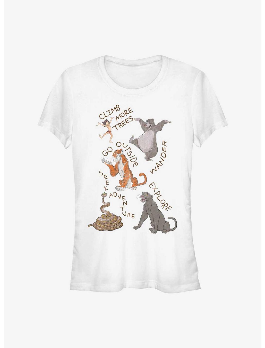 Disney The Jungle Book Seek Adventure Girls T-Shirt