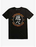 Haikyuu!! Karasuno High Print Black T-Shirt