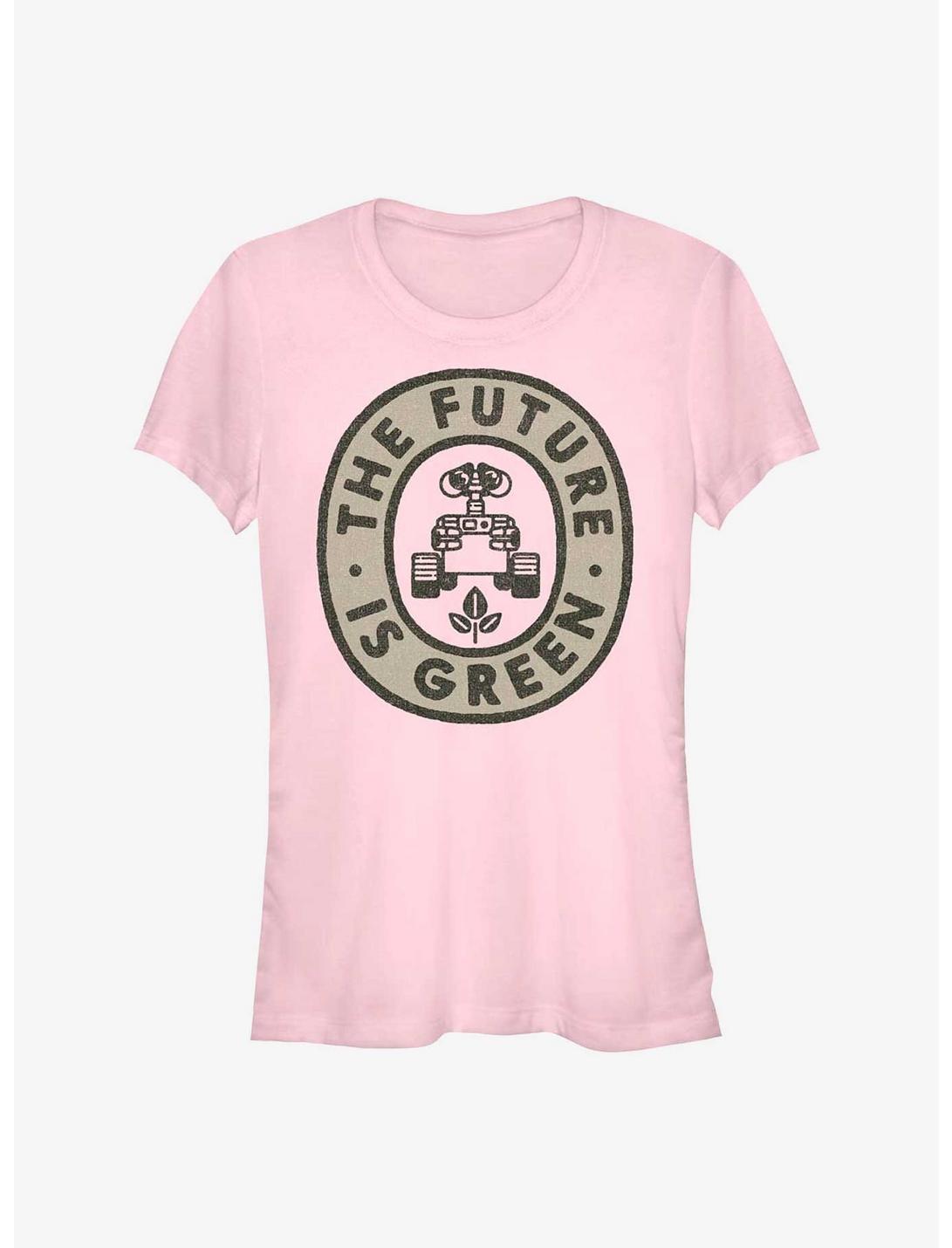 Disney Pixar Wall-E Earth Day The Future Is Green Girls T-Shirt