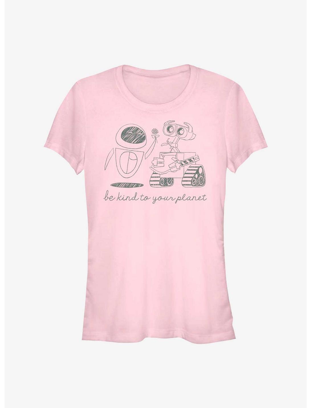 Disney Pixar Wall-E Earth Day Be Kind To Your Planet Girls T-Shirt