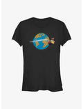 Disney Pixar Wall-E Earth Day Space Extinguisher Girls T-Shirt