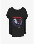 Marvel Deadpool On Unicorn Girls T-Shirt Plus Size