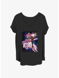 Marvel Deadpool Taco Unicorn Girls T-Shirt Plus Size