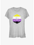Dungeons & Dragons Non-Binary Pride Dice Pride T-Shirt