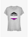 Dungeons & Dragons Asexual Pride Dice Pride T-Shirt