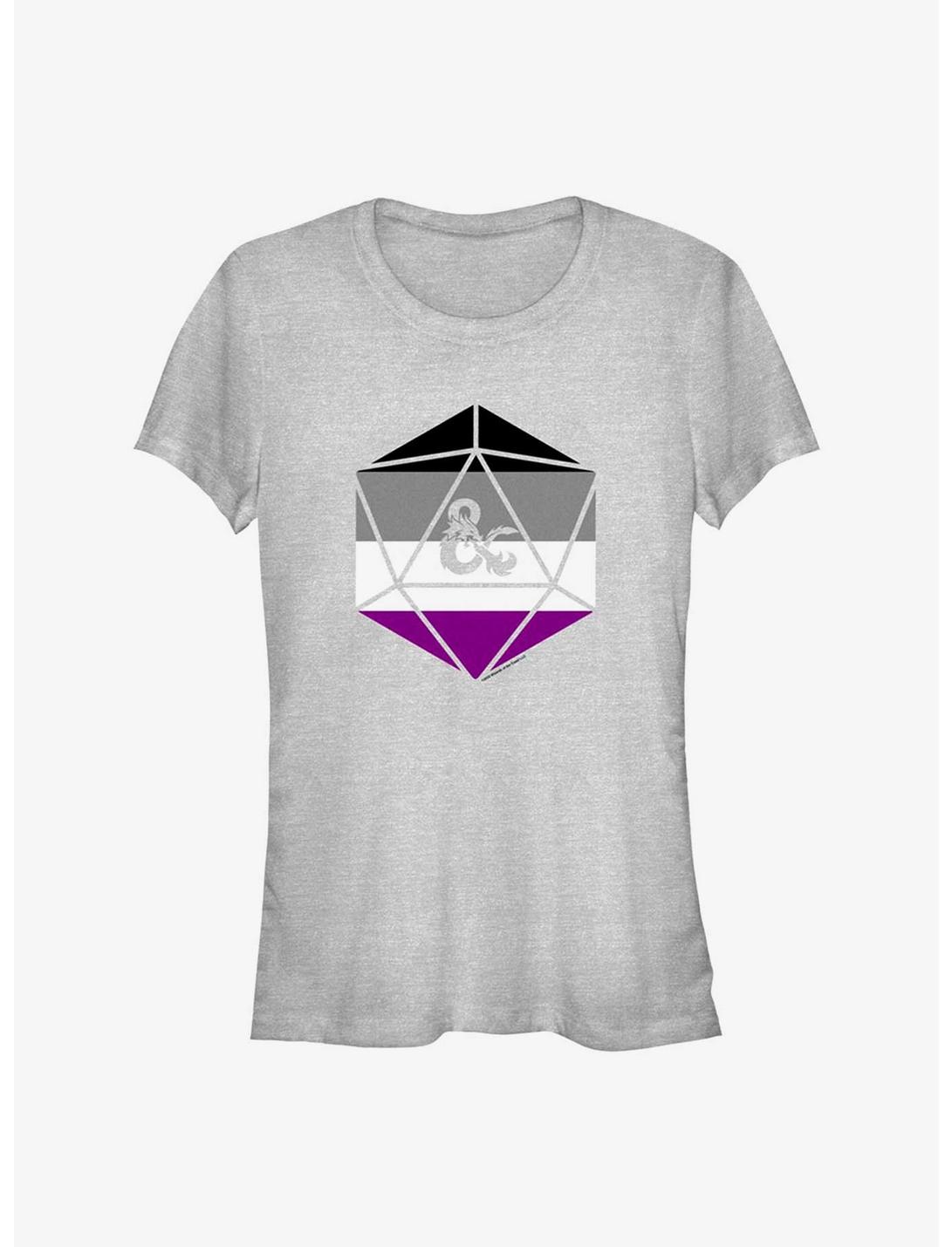 Dungeons & Dragons Asexual Pride Dice Pride T-Shirt