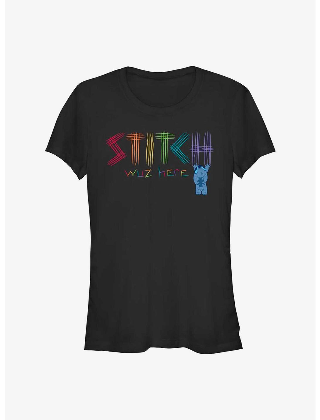 Disney Lilo & Stitch Stitch Was Here Pride T-Shirt