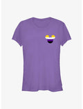 Disney Mickey Mouse Non-Binary Badge Pride T-Shirt