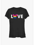Disney Mickey Mouse Pansexual Love Pride T-Shirt