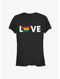 Disney Mickey Mouse Rainbow Love Pride T-Shirt
