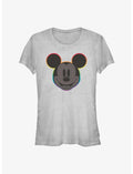 Disney Mickey Mouse Rainbow Outline Pride T-Shirt
