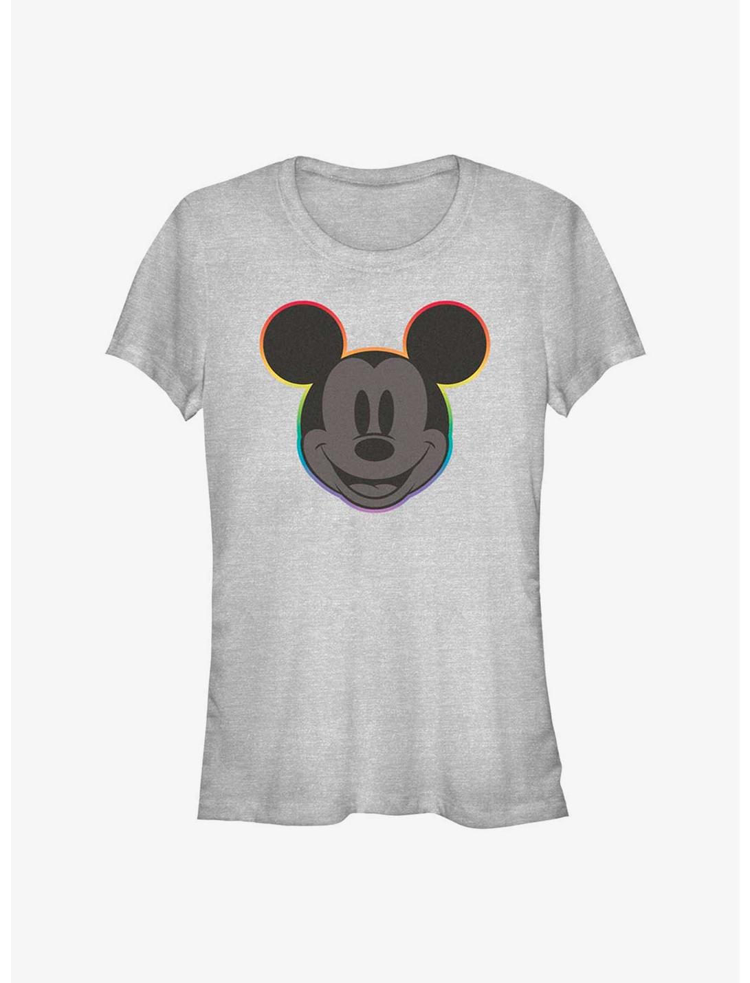 Disney Mickey Mouse Rainbow Outline Pride T-Shirt