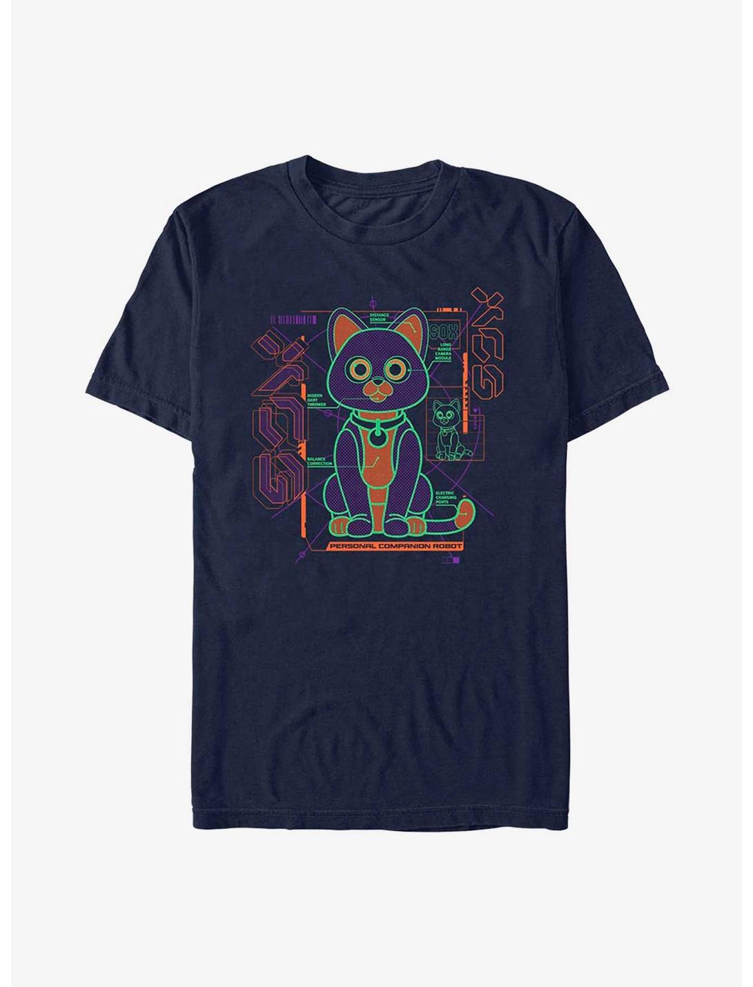 Disney Pixar Lightyear Sox Schematic T-Shirt