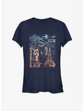 Disney Pixar Lightyear Ships Girls T-Shirt