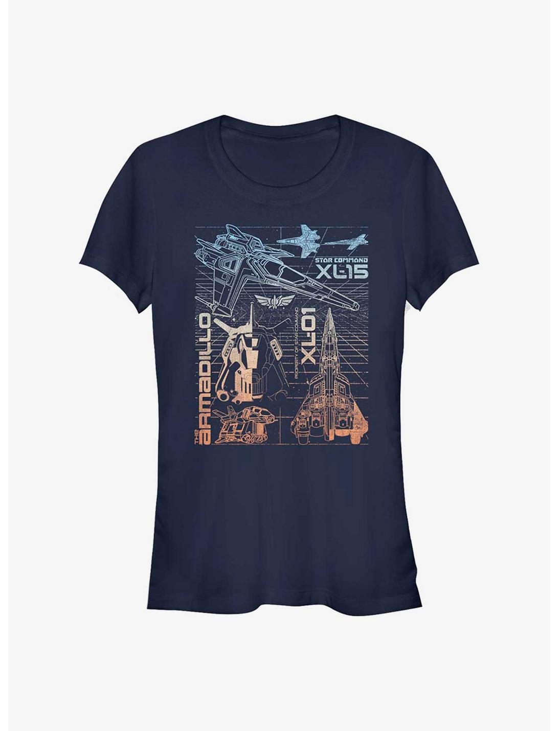 Disney Pixar Lightyear Ships Girls T-Shirt
