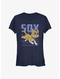 Disney Pixar Lightyear Sox Sketch Girls T-Shirt
