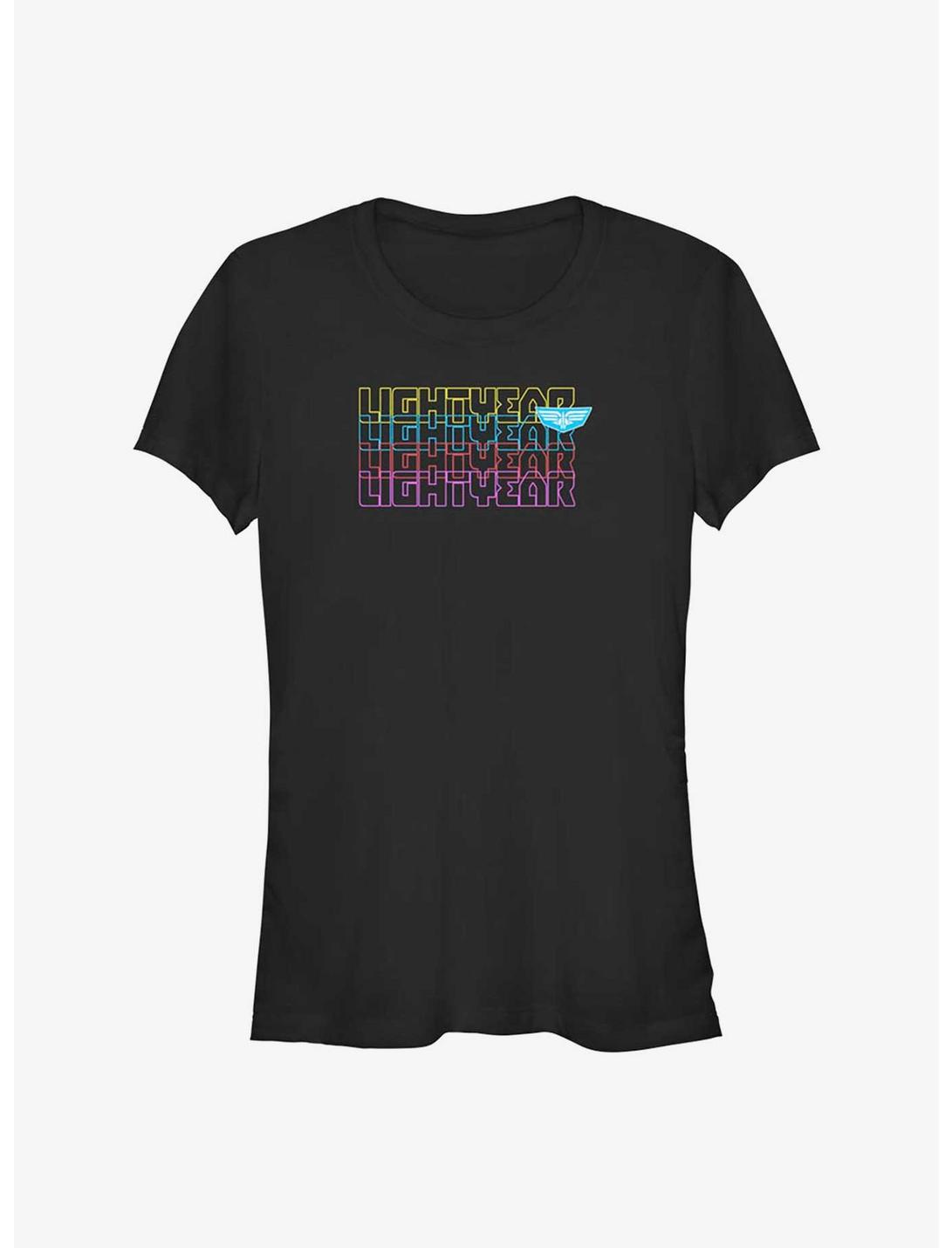 Disney Pixar Lightyear Stacked Girls T-Shirt