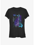 Disney Pixar Lightyear Ship Schematic Girls T-Shirt