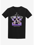 Demon Slayer: Kimetsu No Yaiba Shinobu Checker Boyfriend Fit Girls T-Shirt