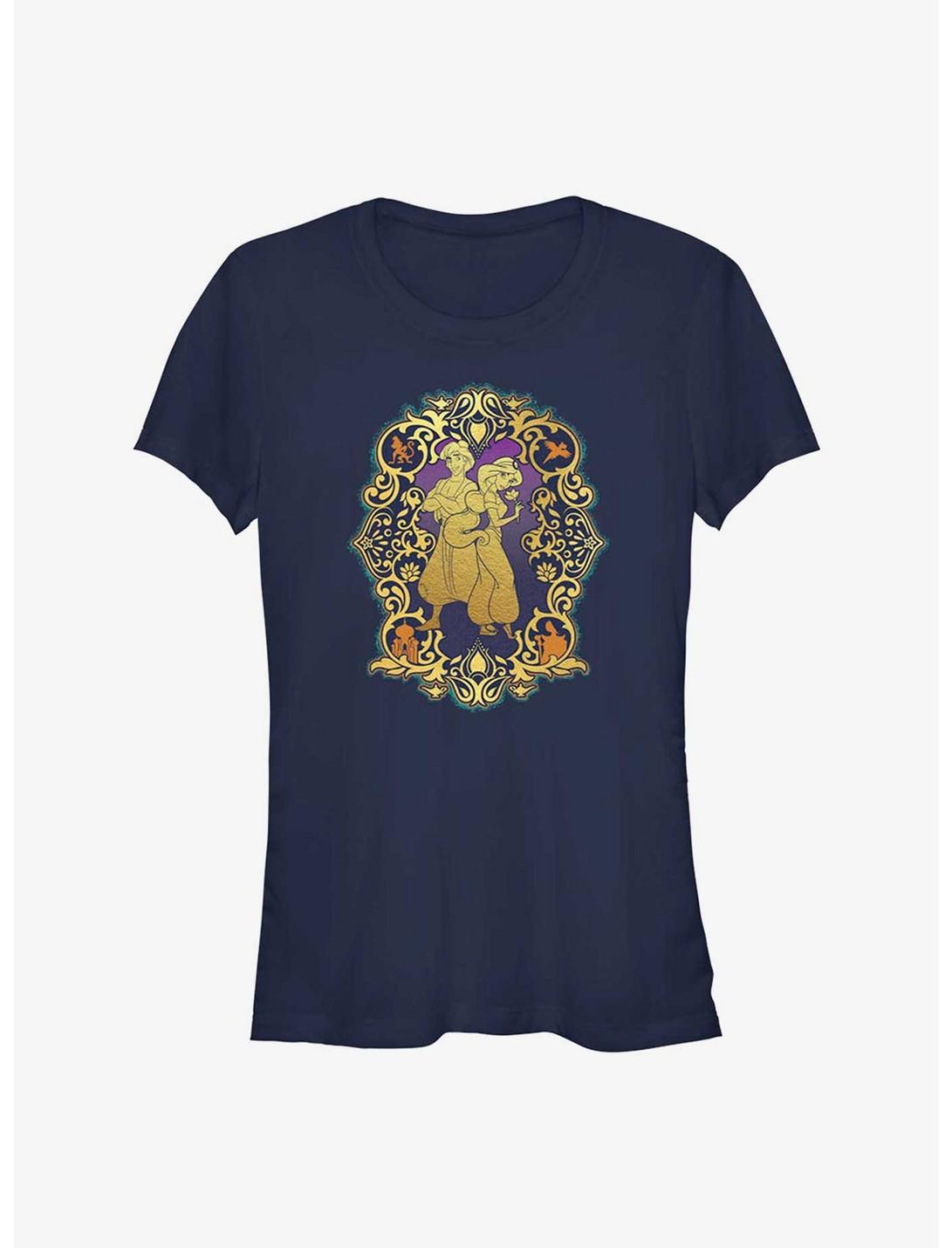 Disney Aladdin Duo Frame Girls T-Shirt