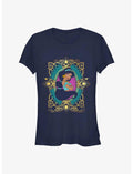 Disney Aladdin Jasmine Badge 30th Anniversary Girls T-Shirt