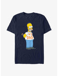 The Simpsons Father's Day Number 1 Dad Homer T-Shirt